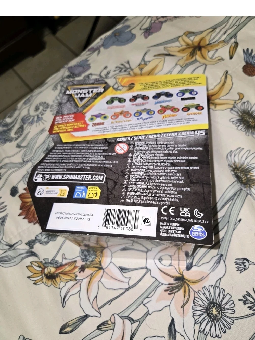 TECH DECK WRECK DECK MONSTER JAM TRUCK 1:64 BRAND NEW FACTORY SEALED MONSTERIZED